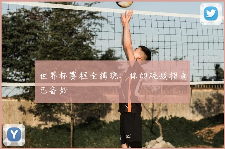 世界杯赛程全揭晓:你的观战指南已备好