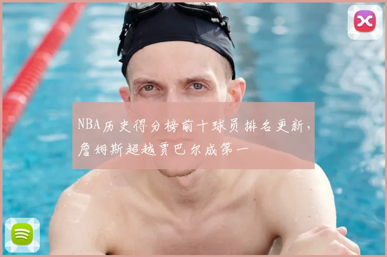 NBA历史得分榜前十球员排名更新,詹姆斯超越贾巴尔成第一
