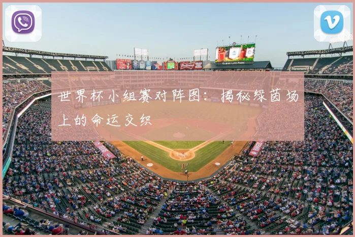 世界杯小组赛对阵图:揭秘绿茵场上的命运交织